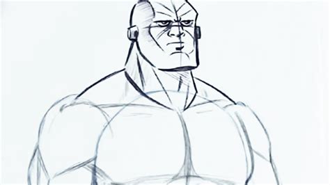 How To Draw Superhero Muscles Step By Step Youtube