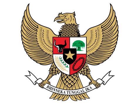 Logo Garuda Bhinneka Tunggal Ika Vektor Berbagi Logo