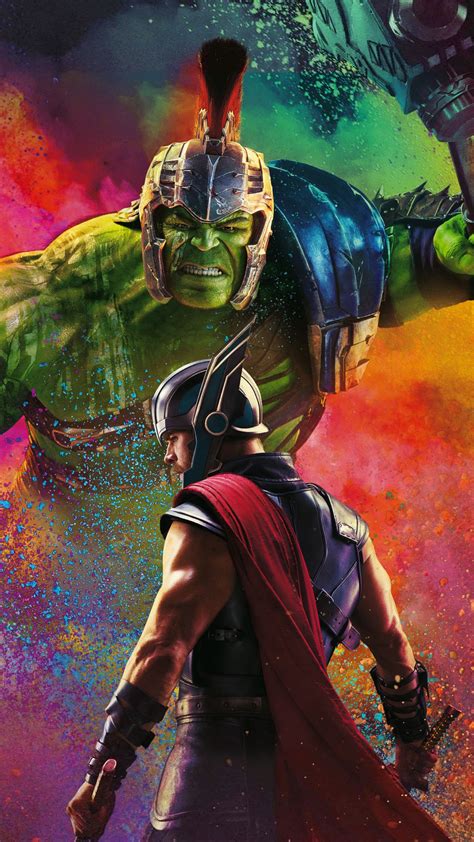 1080x1920 Thor Hulk In Thor Ragnarok Iphone 76s6 Plus Pixel Xl One