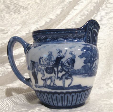 Where can i buy an antique flow blue dish? Royal Doulton Flow Blue Eglington Tournament Pitcher ...