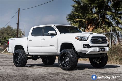2018_Toyota_Tacoma_TRD_20x12_Fuel_Wheels_Hostage_D531_Matte_Black_6inch