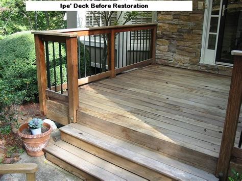 Brazilian ipe wood for decks: Brazilian Hardwood Decking: Cleaning and Refinishing ...