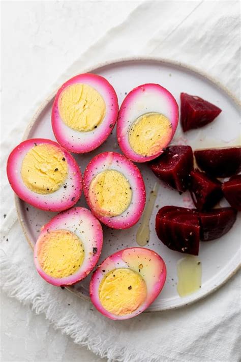 Beet Pickled Eggs Feelgoodfoodie