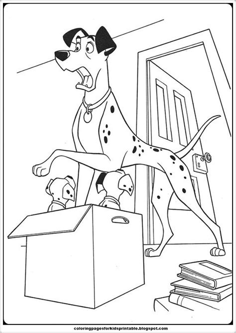 Free 101 dalmatians coloring pages. 101 Dalmatians Coloring Pages Printable