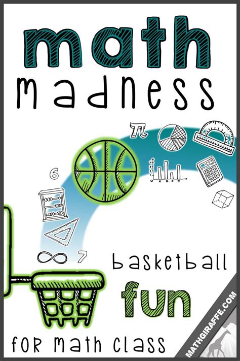 Math Madness Basketball Themed Activities For Math Class March