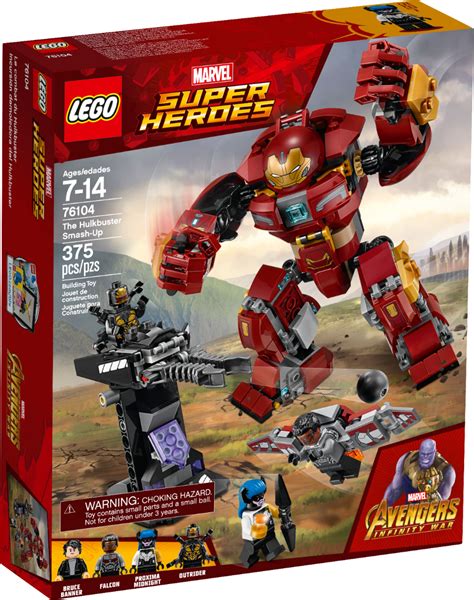 Best Buy Lego Marvel Super Heroes The Hulkbuster Smash Up 76104 Multi