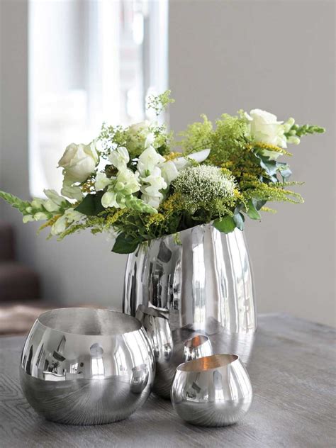 Fink Vase Odine kaufen im borono Online Shop | Silberne ...