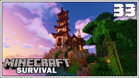 Lets Build A Lighthouse Episode 33 Minecraft 1144 Survival Lets