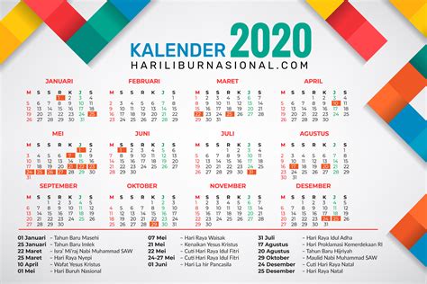 Daftar Lengkap Hari Libur Nasional 2021 Cuti Bersama Dan Tanggal Merah Cloud Hot Girl