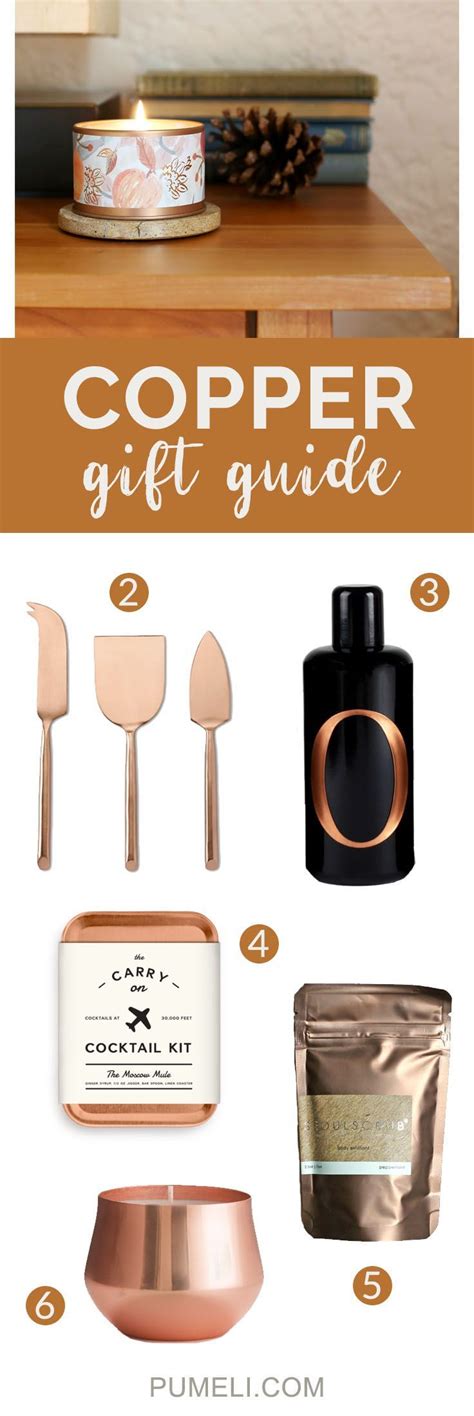 How To Incorporate The Copper Trend Into Your Gifts Gift Guide