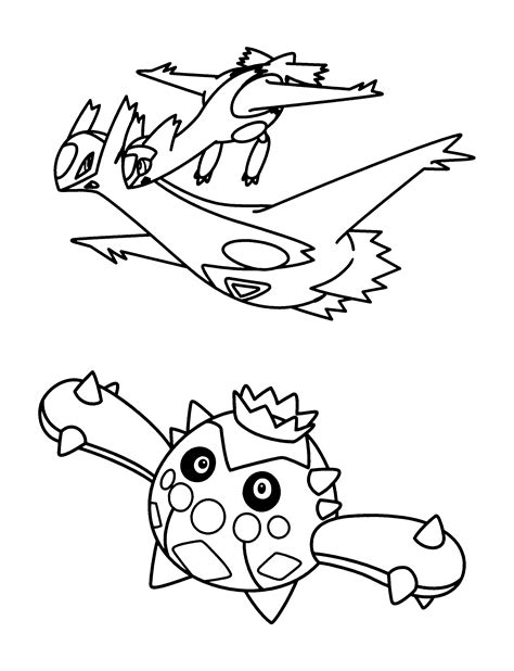 Coloring Page Pokemon Advanced Coloring Pages 276