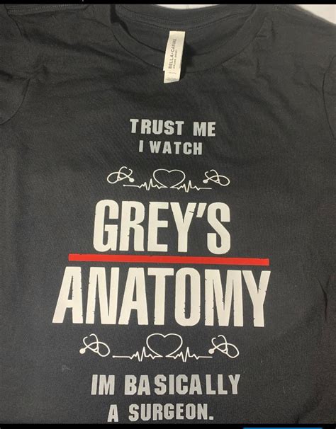 greys anatomy t shirt etsy