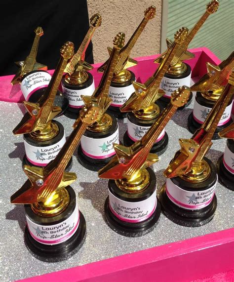 Birthday party ideas and tips on how to throw an awesome retro 50s theme party inexpensively with a simple menu and diy decorations! Rock Star Makeover & Karaoke Birthday Party Ideas | Photo ...