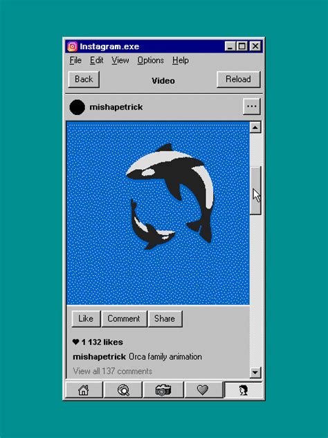 What Instagram Would Be Like If It Ran on Windows 95 – BOOOOOOOM