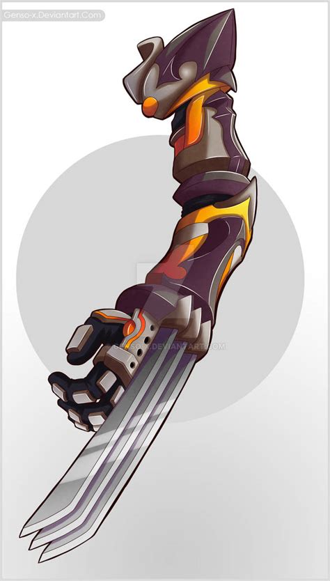 Wolf Claw Gauntlets Weapon Commission By Genso X On Deviantart