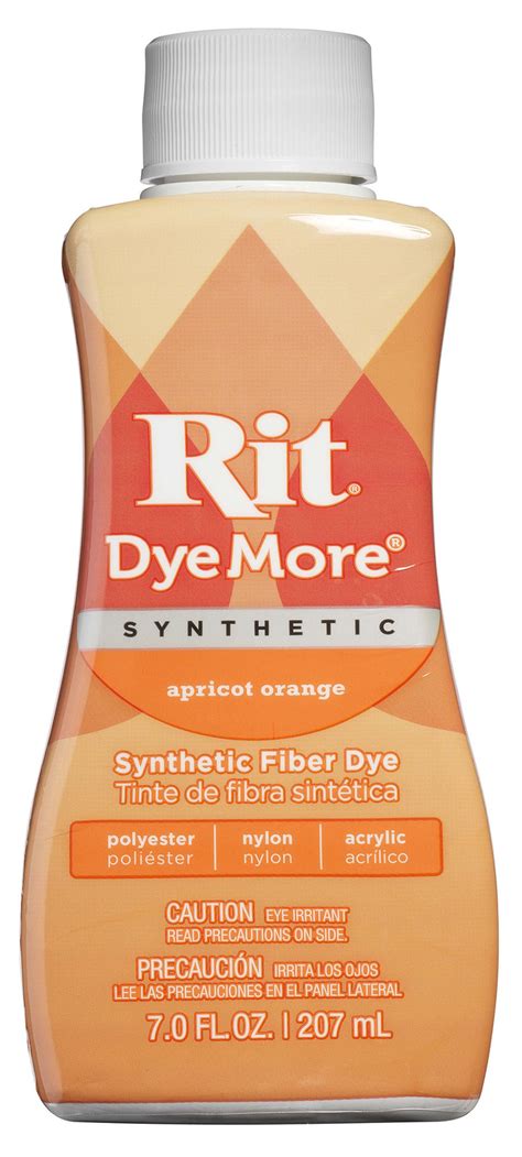 Watch the video explanation about 6 dyes experiment! Rit Dye More Synthetic Liquid 207ml Apricot Orange