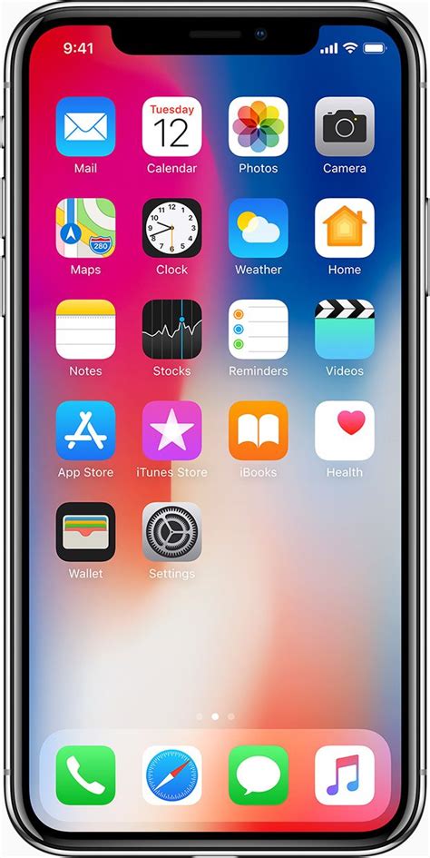 Apple Iphone X Smartphone Iphone Home Screen Layout Whats On My
