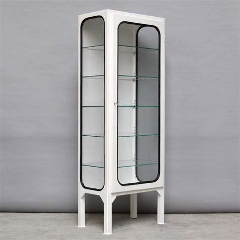 Refinished early 20th century repurposed brushed tubular steel vintage medical sterilizer table with newly added cherry wood top and shelf. Vintage Medical Cabinet, 1970s 2 (With images) | Vintage ...