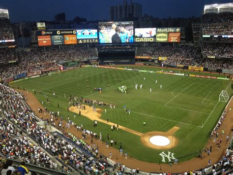 Yankee Stadium As A Soccer Field The Beautiful Game Pinterest