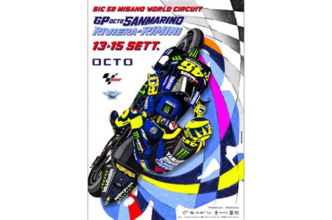 The official poster for the San Marino GP is launched ...