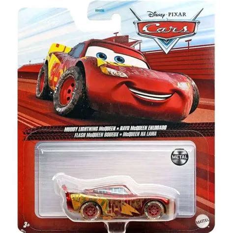 Disney Pixar Cars Cars 3 Lightning Mcqueen Exclusive 155 Diecast Car Rust Eze Racing Center