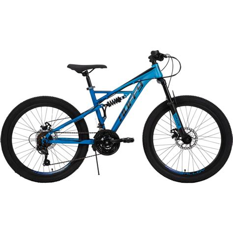 Huffy Oxide 24 Inch Boys Mountain Bike Blue In 2022 Boys Mountain
