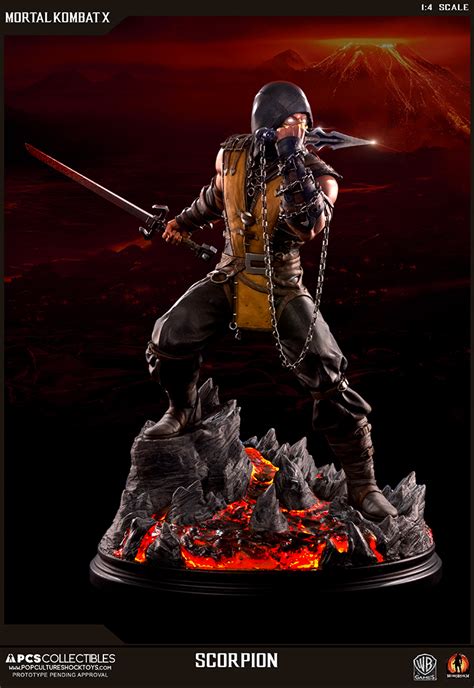 Latest android apk vesion mortal kombat: PCS Toys Mortal Kombat X Scorpion Statue Full Details ...