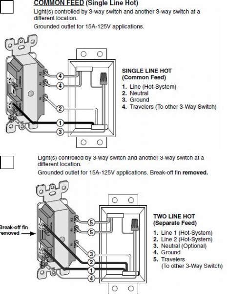Leviton Switch And Outlet Wiring