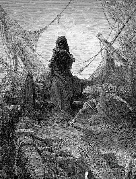 Ancient Mariner Drawing By Gustave Dore Pixels