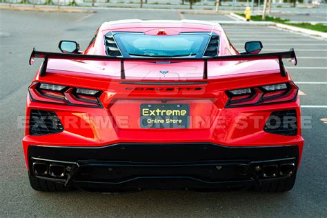 2020 2023 C8 Corvette Next Gen High Wing Spoiler Ph