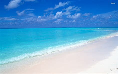 Download Blue Sea Desktop Beach Wallpaper By Shannono17 Free Beach