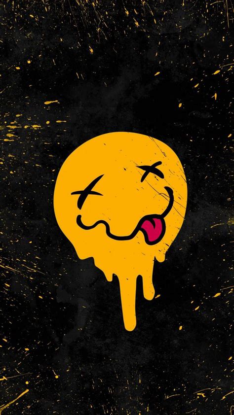 Dead Emoji Iphone Wallpaper Scary Wallpaper Graffiti Wallpaper Art