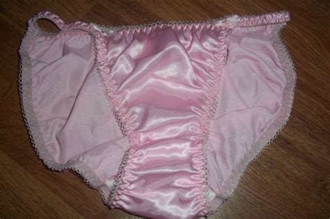 Couple Wearing Panties Satin Panty Silky Shiny Pink String Flickr