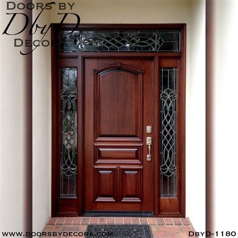 Custom Estate Mahogany Front Door Entry Doors By Decora