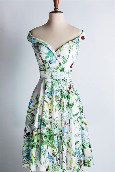 That is why if you do not mind going a little pink and introducing some flowers into your look, this gorgeous floral pink dress may be your best option here. Summer Meadow Dress, Off-the-shoulder Dress, Made-to ...