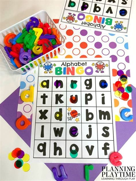 If you've been considering hosting a kids' party for your kids and their friends, you know how hard it is to come up with entertainment ideas. Alphabet Games Pack - Planning Playtime | Alphabet games ...