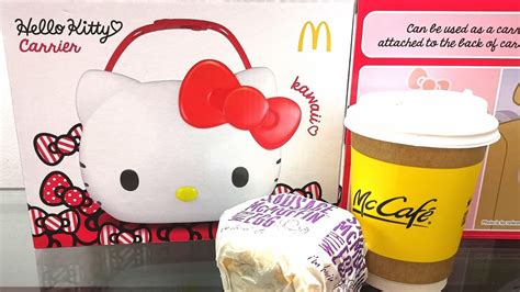 Given how the mcdonald's hello kitty plush craze took singapore by storm a couple of years back, we would expect this to be a hit. McDonald's Hello Kitty Carrier ️ - YouTube