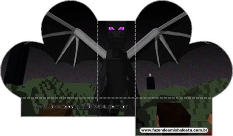 Minecraft Papercraft Ender Dragon Head D Uqo Wfedt Tm Costantino Cattaneo