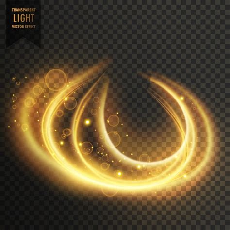 Free Vector Light Effect With Circular Shapes