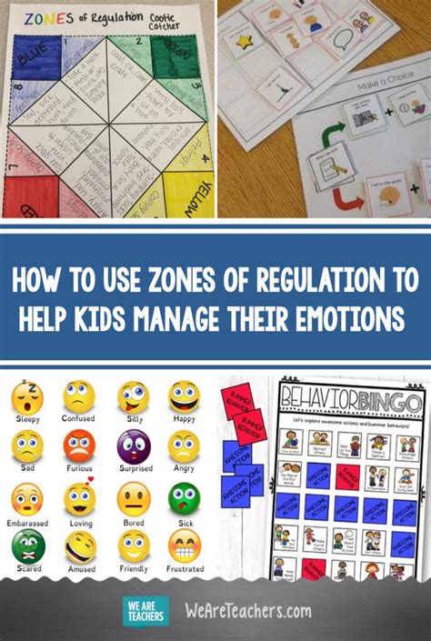 Zones Of Regulation Strategies Printable 30 Games And Activities For
