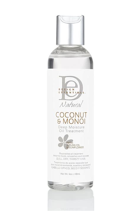 You can also treat dull or dry hair from the inside. Design Essentials Deep Moisture Intense Shine Oil to Treat ...
