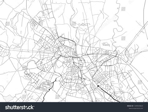 Area Map Delhi India This Artmap Stock Vector Royalty Free 1289049820