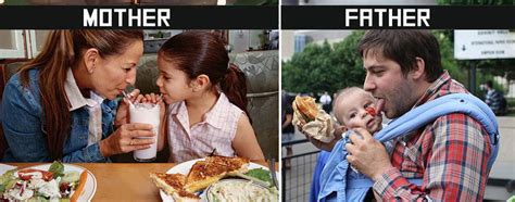 Mothers Vs Fathers Taking Care Of Kids Funny Gallery
