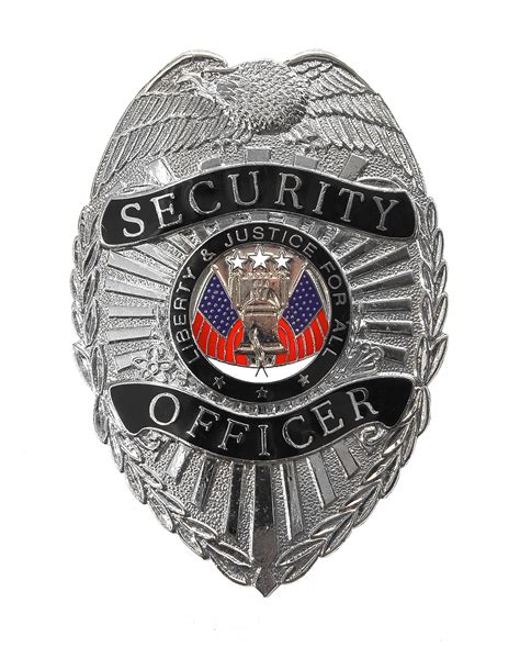 Security Officer Badge (Silver) | The Specialists LTD | The Specialists ...