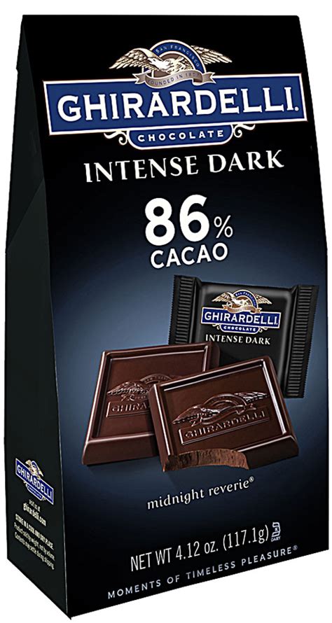 Ghirardelli Intense Dark 86 Cacao Chocolate Squares Vitacost