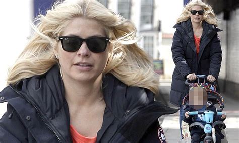 Holly Willoughby Takes Son Chester Out For A Ride In The Sun On His