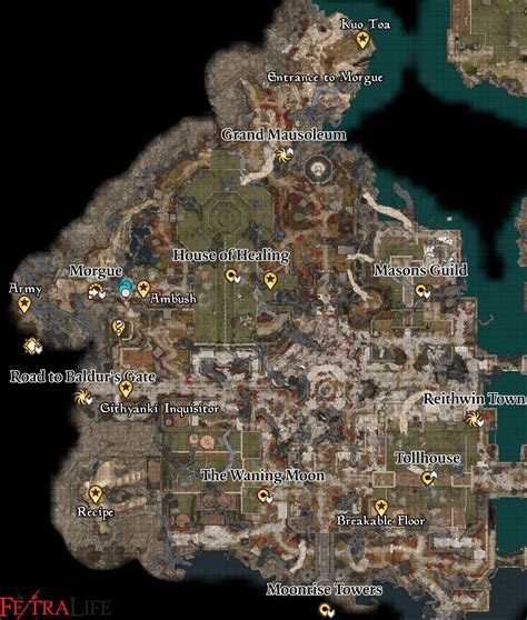 Locations Baldurs Gate 3 Wiki