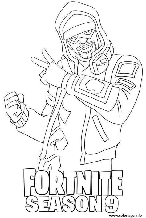 Par exemple, nous avons des dessins de sweaty sands, holly hedges, weeping woods, slurpy swamp, misty meadows, frenzy farm et bien d'autres. Coloriage Stratus skin from Fortnite Season 9 - JeColorie.com