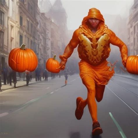 Runrun As Fast As You Can You Cant Catch Me I Am The Pumpkinman