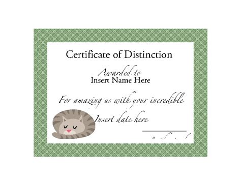 Funny Printable Award Certificates
